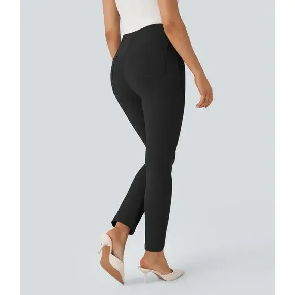 NWT Halara Flex™ SculptKnit High Waisted Pocket Tapered Work Pants Size XS 7/8 - Picture 2 of 10